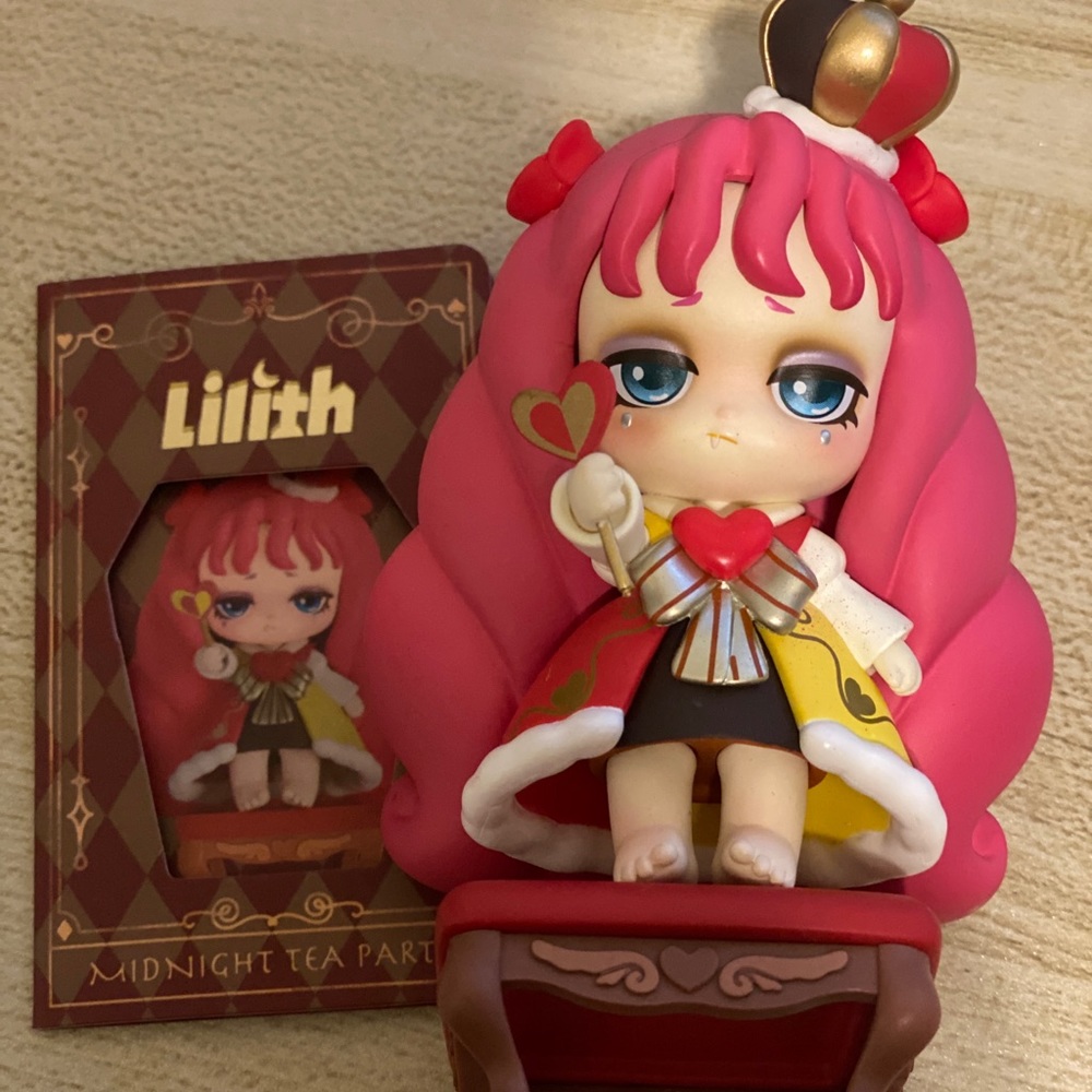 Lilith midnight tea party blind box toy opened box